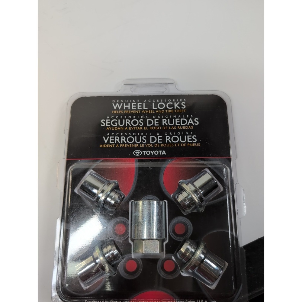 GENUINE TOYOTA‎ WHEEL LOCK SET NEW